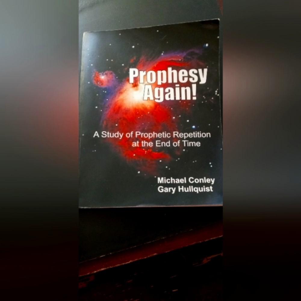 Prophesy Again! Paperback Book - Red & Black Nebula Cover